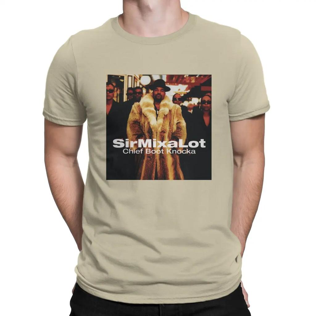 Chief Boot Knocka Music Men TShirt Sir Mix-A-Lot Singer O Neck Short Sleeve Fabric T Shirt Funny Top Quality Birthday Gifts