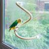Linen Rope DIY Bendable Perch for Birds Comfortable Grip Parrot Standing Perch  Cage Accessories