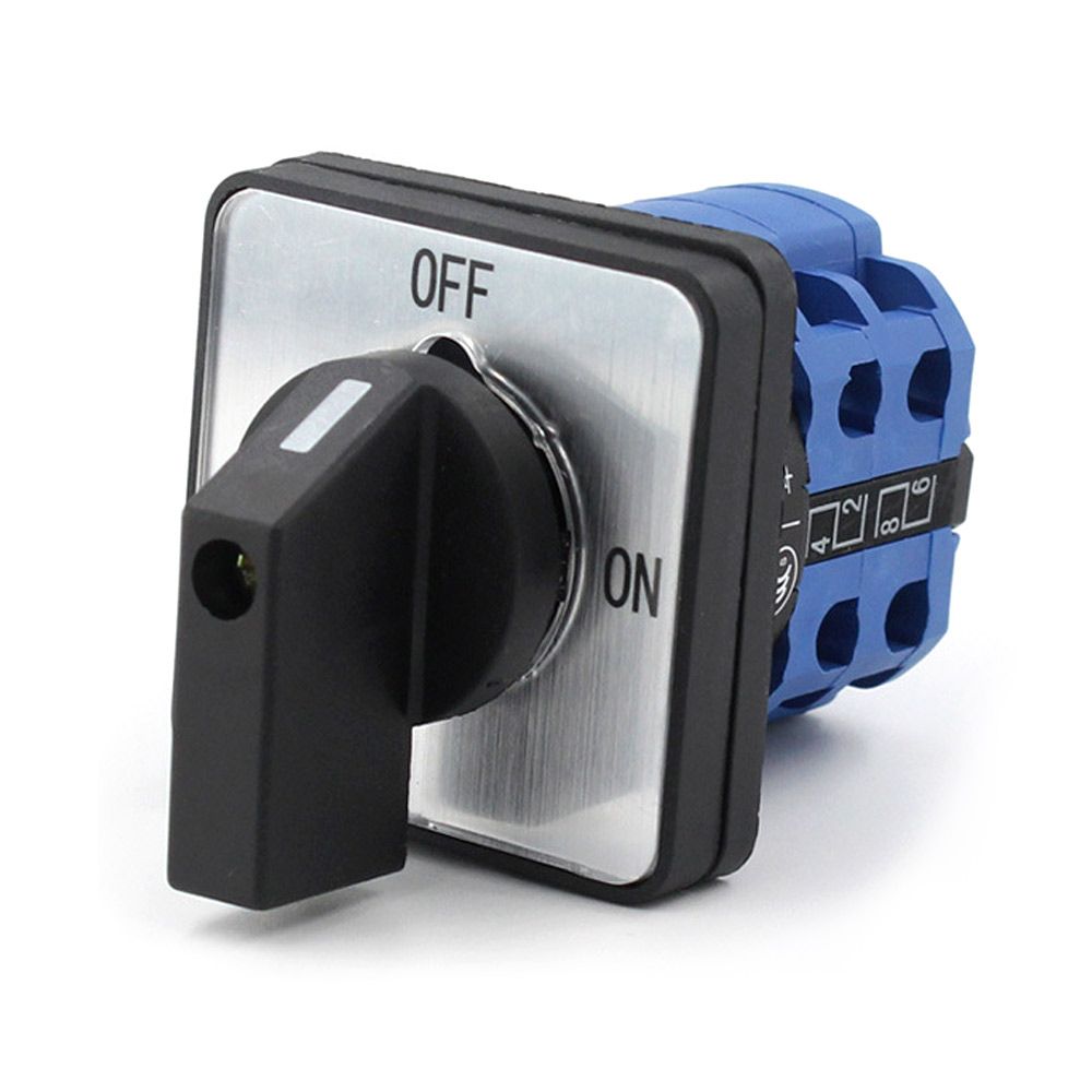 Durable 4 Terminals 380V 20A LW26-20/2 ON/OFF Rotary Cam Switch 2 Position