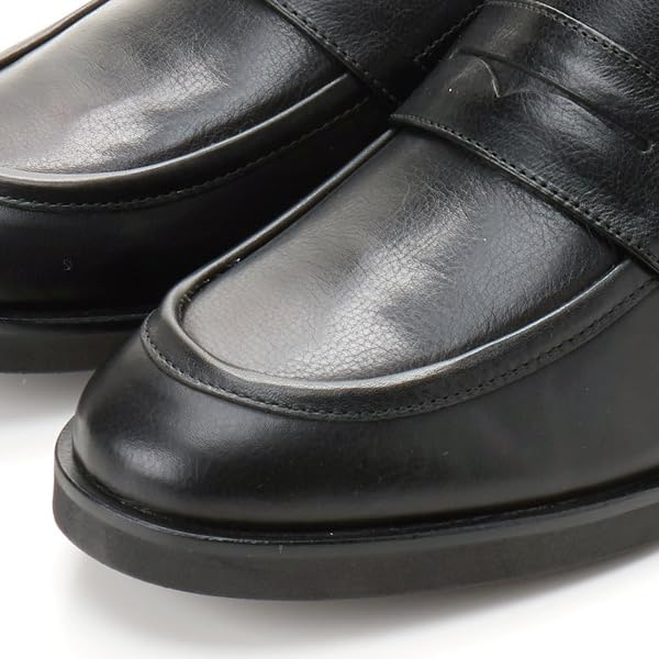 Margaret Howell Idea Penny Size Loafers, Black, 23.0