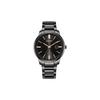 Серия Eco-Drive Двойная кнопка Складной деловой модный мужские часы Черные BM7527-89E