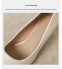 French Pointed Toe Chunky Heel High Heels - 2026 Style, Versatile & Comfortable for Daily Commute, Light Luxury Single Shoes.