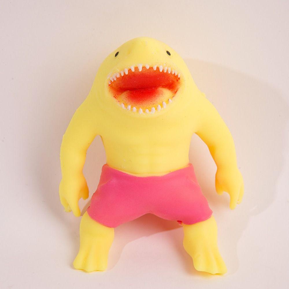 Kneading Shark Fidgeting Toys Slow Rebound Sharkman Relax Toys Shark Squeeze Toy  Children Adult