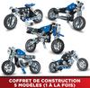 Moto - BANDAI - Meccano - APM20103 - 5 Modèles
