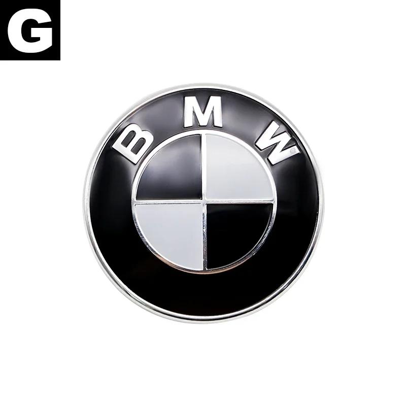 For BMW M X1 X3 82mm 74mm Car Front Hood Rear Trunk Emblem Badge for BMW E46 E90 E39 E91 E92 F30 F10 E60 X3 X5 1 2 3 4 5 6 7 Series Accessories