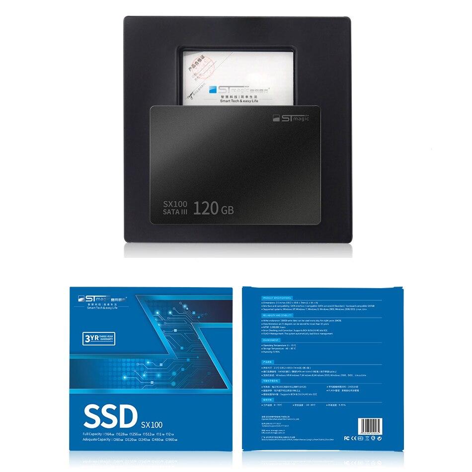 SX100 SSD 64 ГБ/120 ГБ/240 ГБ/256 ГБ/512 ГБ/1 ТБ 2,5-дюймовый жесткий диск SATA III HDD HD ноутбук Внутренний твердотельный накопитель для настольного ноутбука