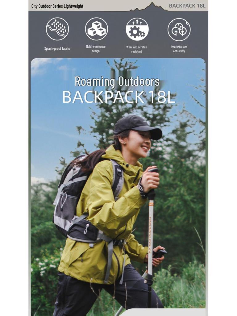 Eagle Map Mountaineering Lightweight Hiking Backpack - Outdoor Travel & Climbing Bag