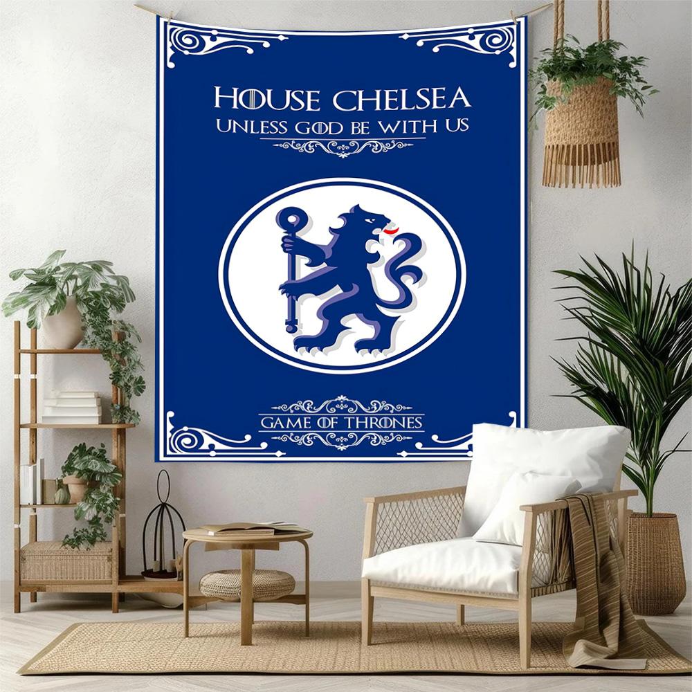 Chelsea Wall Decor Tapestry Art For Pet Memorial Birthdaywedding Party Backdrop Family Gift