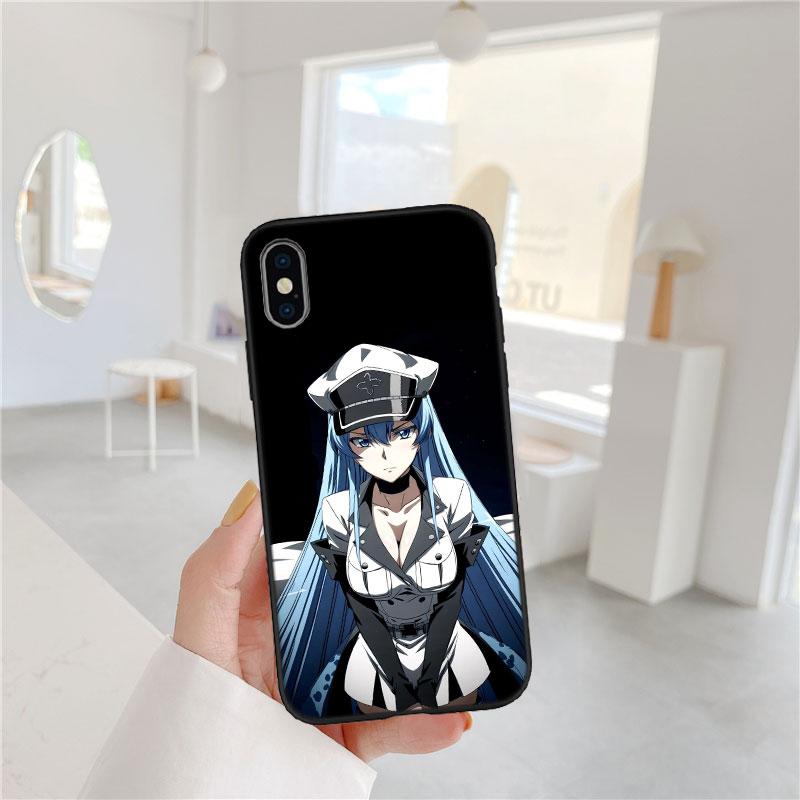 LO8 Аниме Эсдес Мягкий чехол для телефона iPhone SE X XS XR 11 16E 17 Pro Max Air 8 7 6 6s Plus