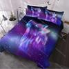 Digital Wolf Duvet_Doona Cover Set Single Twin Double Queen King Cal King Size Bed Linen Set