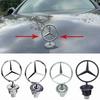 1pcs 44mm 3D Metal Zinc Alloy  Emblem For Front Bonnet Hood Logo Badge Car Styling Accessories A2108800186 Mercedes Benz