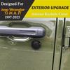 Защитная накладка на замочную скважину двери автомобиля для Jeep Wrangler TJ JK JL Gladiator JT, антикоррозийная заглушка для ключевого отверстия, аксессуары для наружных частей