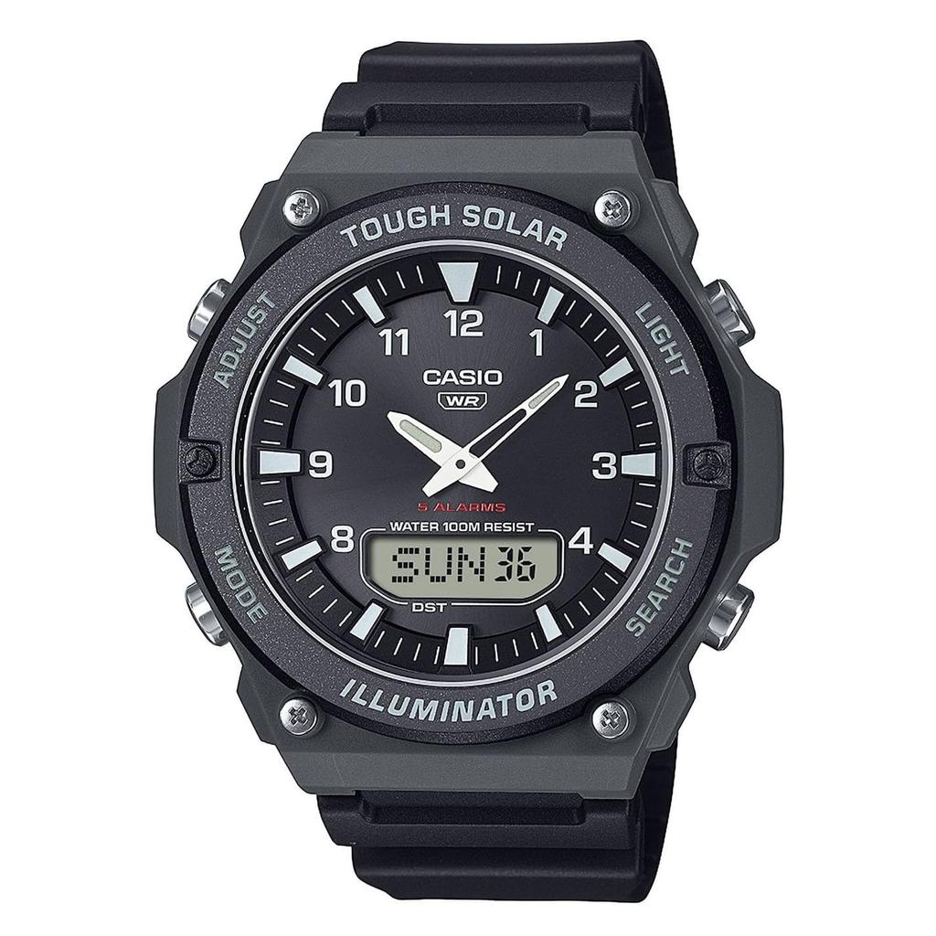 Casio Аналогово-цифровые кварцевые часы с пластиковым ремешком Мужские AQ-S820W-1AVEF Прямо из Японии