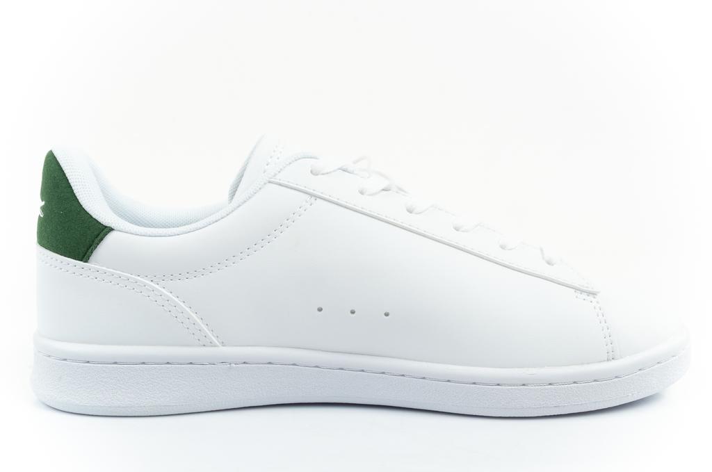 Lacoste Carnaby Set 224 1 Suj wht/dk grn-synthetic [748SUJ00011R5] size 37.5
