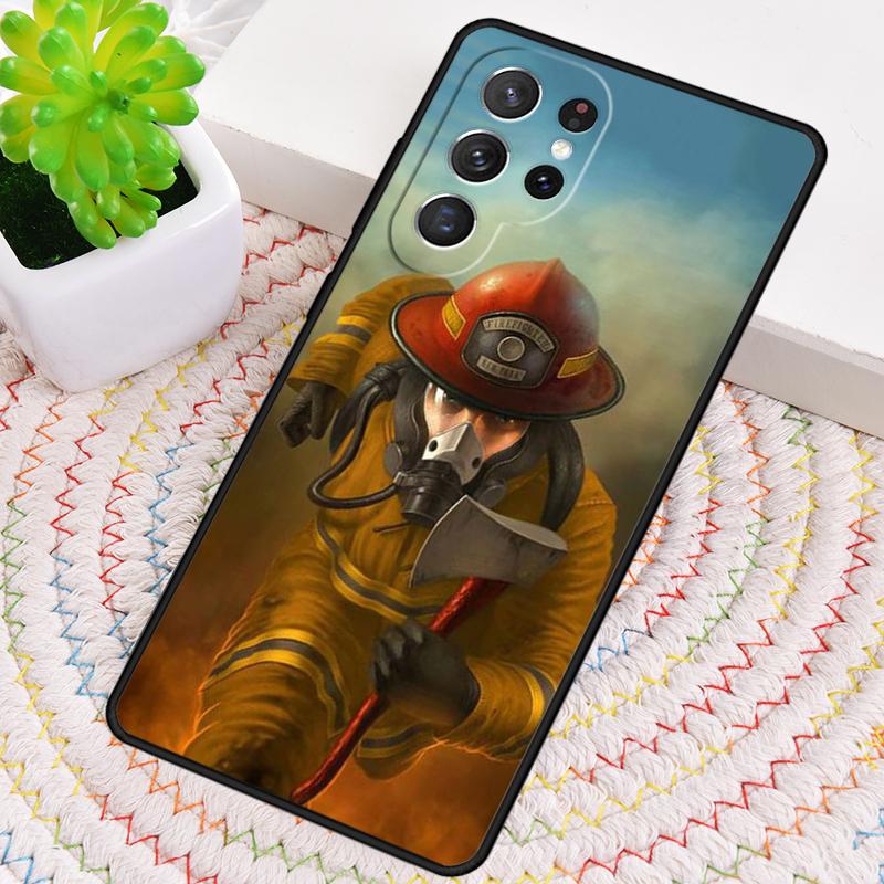 Чехол для телефона Пожарный Пожарный для Samsung Galaxy note 10 pro S26 Ultra S23 S24 FE S25 S21 S22 PLUS ударопрочный Cove