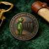 Портлендская лягушка монета Винтажная лягушка Сопротивляющаяся монета Памятная Вдохновляющая Жетон вызова Коллекционный Подарок для вдохновения Поддержка Свободного духа