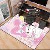 Hello cat Fantasy World Office Rug Chair Mat, Game Carpet, Suitable for Front Door, Bedroom, Living Room, Desk, Holiday Gift