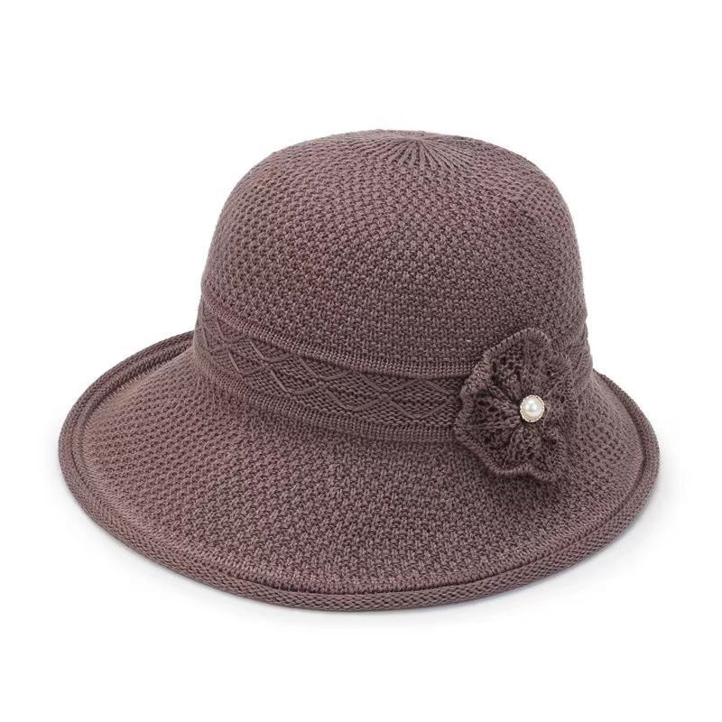 Новая летняя шляпа, женская летняя рыбацкая шляпа, соломенная шляпа с цветочной плетеной дышащей складной женской шляпой от солнца