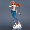 C2 Нами One Piece Аниме GK Фигурка 25 см ПВХ Раскрашенная Статуя Декор для стола Коллекционная Модель Игрушка Подарок для фанатов аниме Отаку