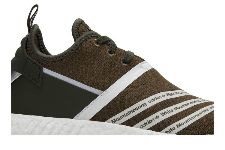 Men's Sneakers adidas NMD R2 White Mountaineering Trace Olive Trace Olive/Footwear White/Footwear White