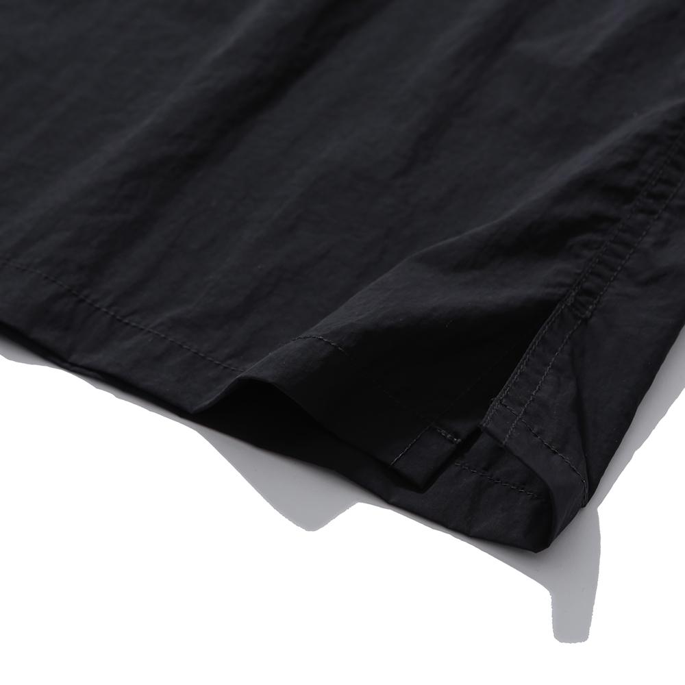 MOIF [Ss25] Hiker Half Shirt / Black