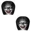 2Pcs Comfortable Halloween Car Headrest Cover Automotive Seat Headrest Cover  All Seasons Use