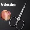 Cuticle Scissors Professional Manicure Small Scissors Dead Skin Remover For Nails Art Stainless Steel Cuticle Cutter!