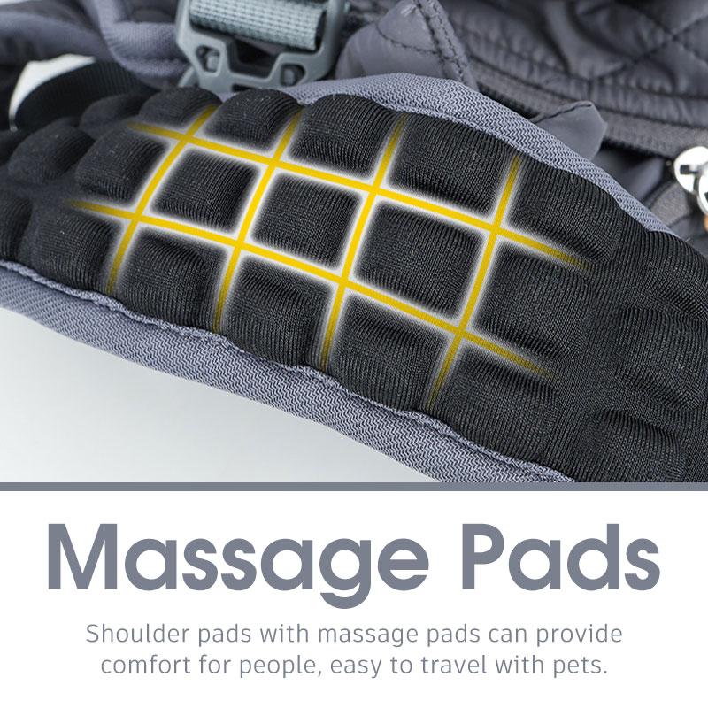 Дизайнерский рюкзак-переноска для собак, зимняя теплая сумка-переноска для домашних животных, комфортная дорожная сумка, регулируемая для маленьких и средних домашних животных, уличные аксессуары