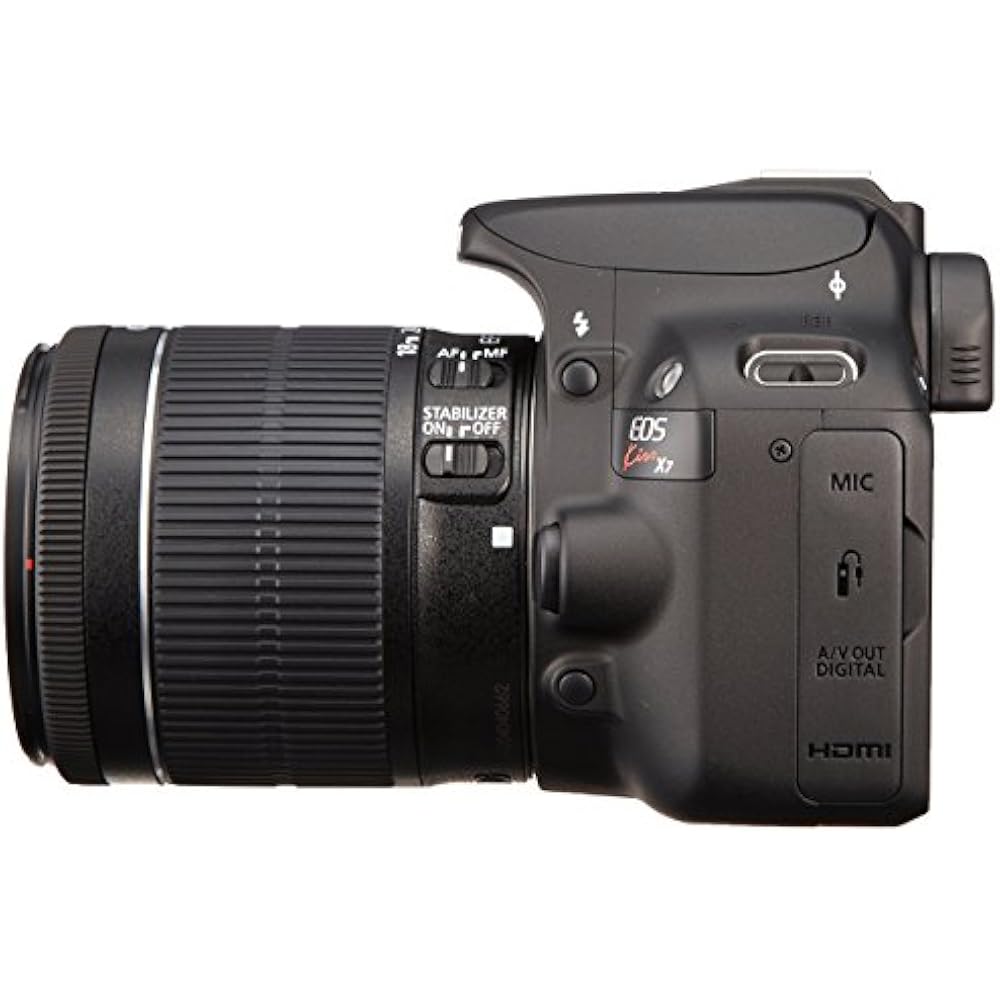 [Восстановленная] Цифровая зеркальная камера Canon EOS Kiss X7 Комплект с двумя объективами EF-S18-55mm/EF-S55-250mm В комплекте KIS...