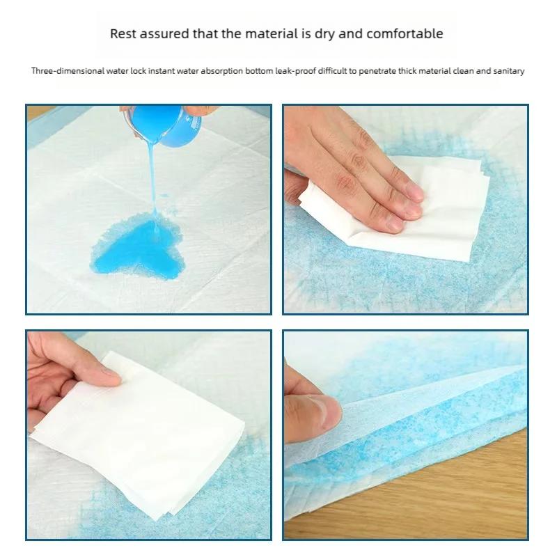 Super Absorbent Pet Diaper Dog Disposable Puppy Training Pee Pads Quick Dry Surface Mat Clean Cushion Dogs Cats Supplies