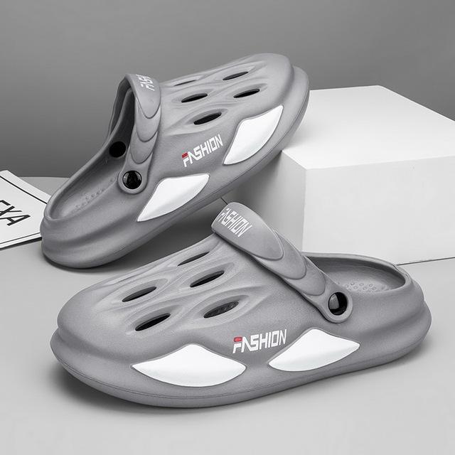 Fashion Men Slippers Comfortable Platform Outdoor Sandals Clogs Beach Slippers Flip Flops Male Indoor Home Slides Bathroom Shoes