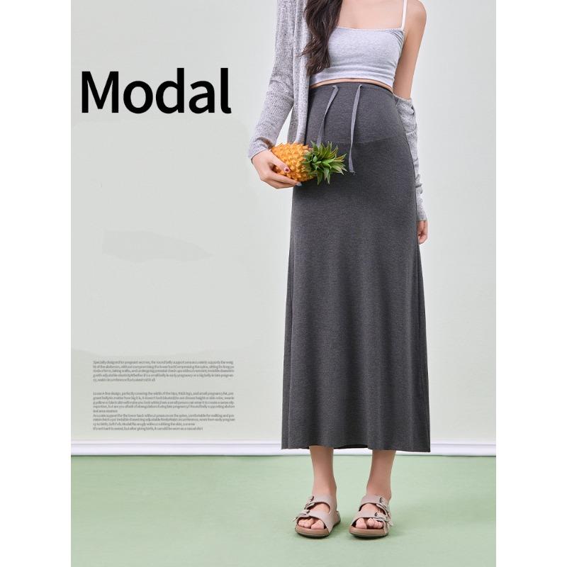 New Maternity Dress for Autumn and Winter, High Waist and Plus Size, Slimming Women's Half Length Skirt