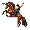 Rustic Home Ornaments Western Horse Wooden Door Topper Decor, 2D Printed Frame Decorative Corner Sign Ornament, Top Shelf Decoration for Farmhouse