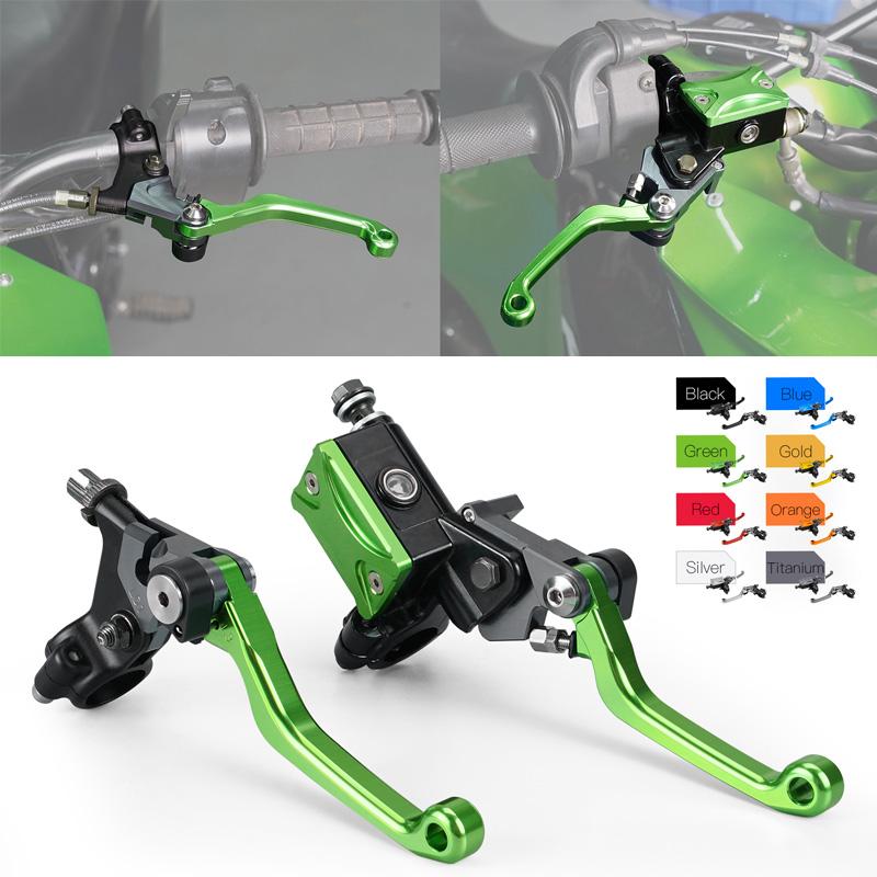 Для Kawasaki KX 65 KX 85 KX 125 KX 250 KX250F KX450F KLX 125 KLX 250 D-TRACKER KLX450R Гидравлический тормоз и рычаг тросового сцепления 7/8"