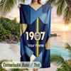 Beach Towel Fenerbahçe FC Print Custom Name Text Soft Towel for Swimming Pool