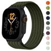 Плетеная нейлоновая ремешок для Apple Watch Band Ultra 3 2 49 мм 45 мм 42 мм Браслет Iwatch Серии 11 10 9 8 7 6 SE 5 4 38 46 41 мм 44 мм 40 мм