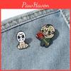 Cartoon Halloween Brooch Horror Movie Friday The 13th Jason Metal Oil Drop Badge Accessories Pin Xz3030xz3011-8