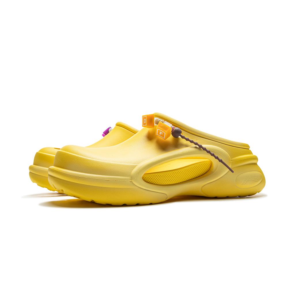 YINGXIONGLIANMENGYONGCHIPAIDUI x Li Ning Мягкие кроксы Унисекс Сияющий желтый AGAV001-7