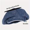 Джинсовые береты, однотонные регулируемые дышащие солнцезащитные кепки для газетчиков для мужчин и женщин, летние уличные туристические шапки