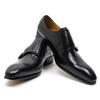 Classic Mens Monk Strap Formal Shoes Genuine Leather Business Double Buckle Luxury Gentleman Office Dress Shoes for Men