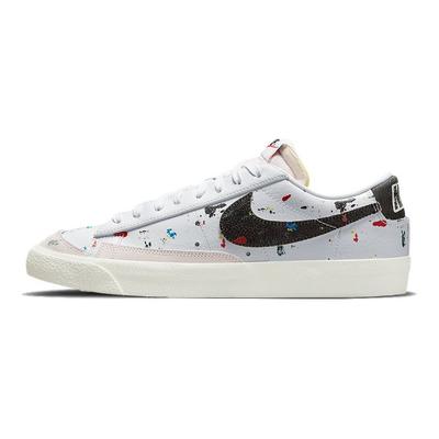 Мужские кроссовки Blazer Low 77 Paint Splatter White Sail Black DJ1517-100