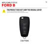 Чехол для ключа автомобиля для Ford Focus mk2 mk3 2 3 Kuga Edge Ranger Mondeo s max c max 2008 2009 2010 2011 2012 2013 2014 2015 2016