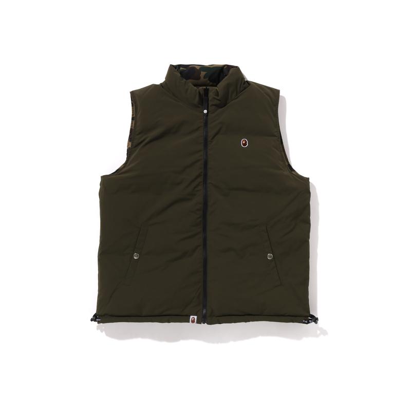 Bape Реверсивный пуховый жилет 1st Camo FW24 0ZXDNM144012N