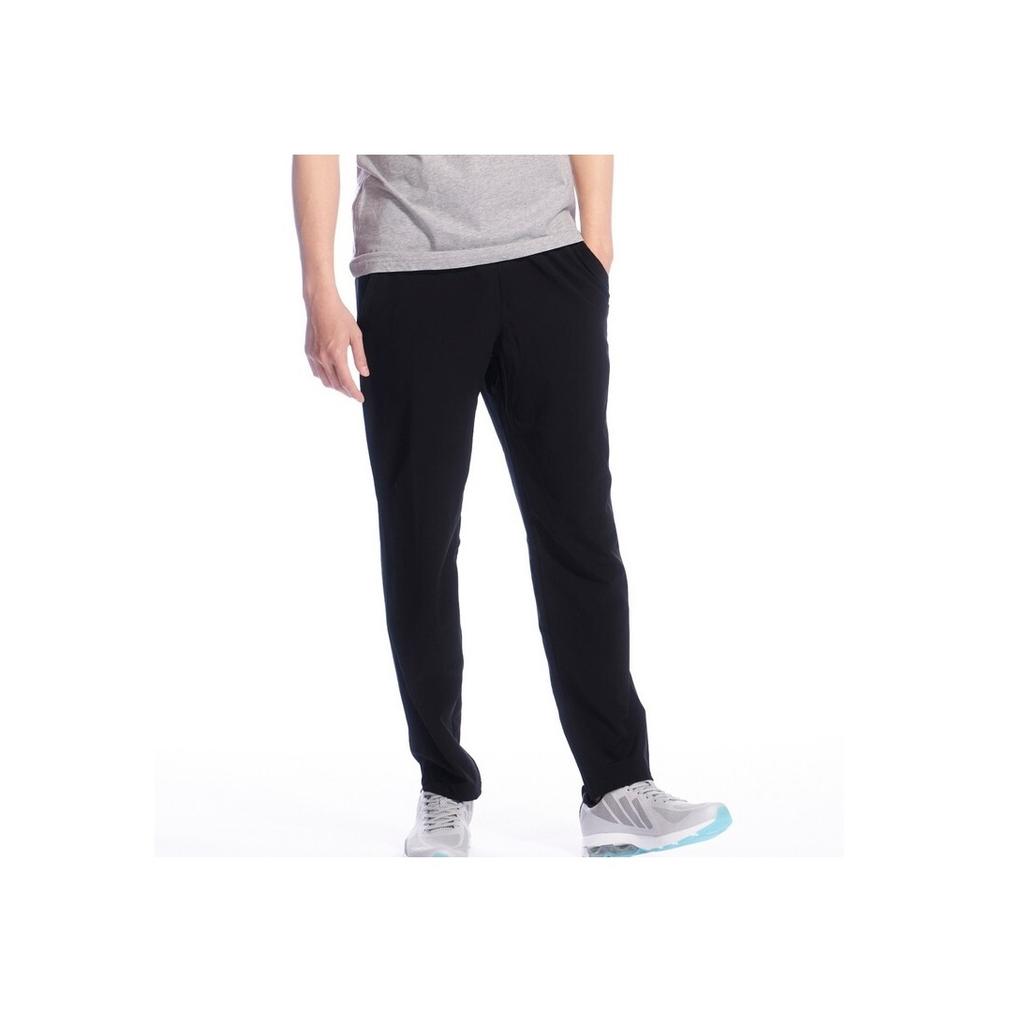 Li Ning Reflective Straight Leg Quick Dry Casual Pants Men Bottoms Black AYKM057-1