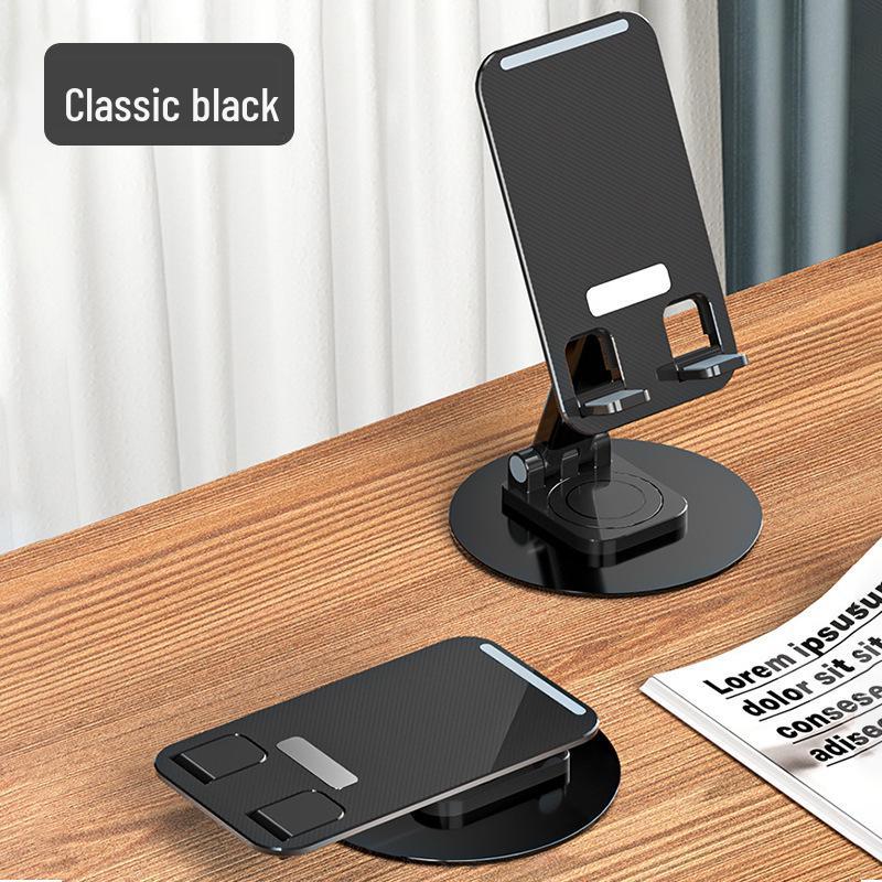 All-Metal Rotating Aluminum Desktop Tablet and Phone Stand