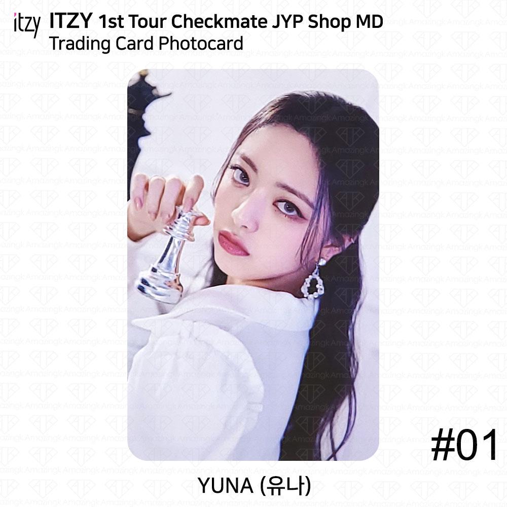 ITZY 1st Tour Checkmate Official MD Trading Card Photocard JYP SHOP KPOP K-POP