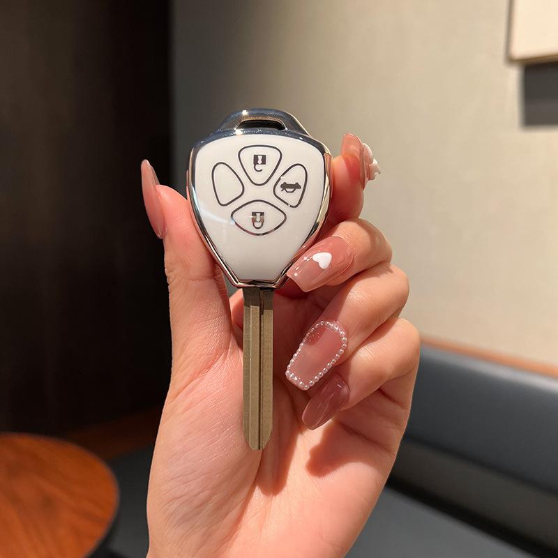 Подходит для старой модели Toyota Camry, чехол для дистанционного ключа Highlander, чехол для ключа с раздельной пряжкой, модификация, специальный чехол