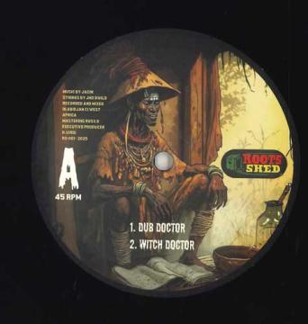12-дюймовая пластинка JACIN Intro Dub Doctor Wicth Doctor M RS001 Roots Shed UK 2025 UK Регги Ска Даб