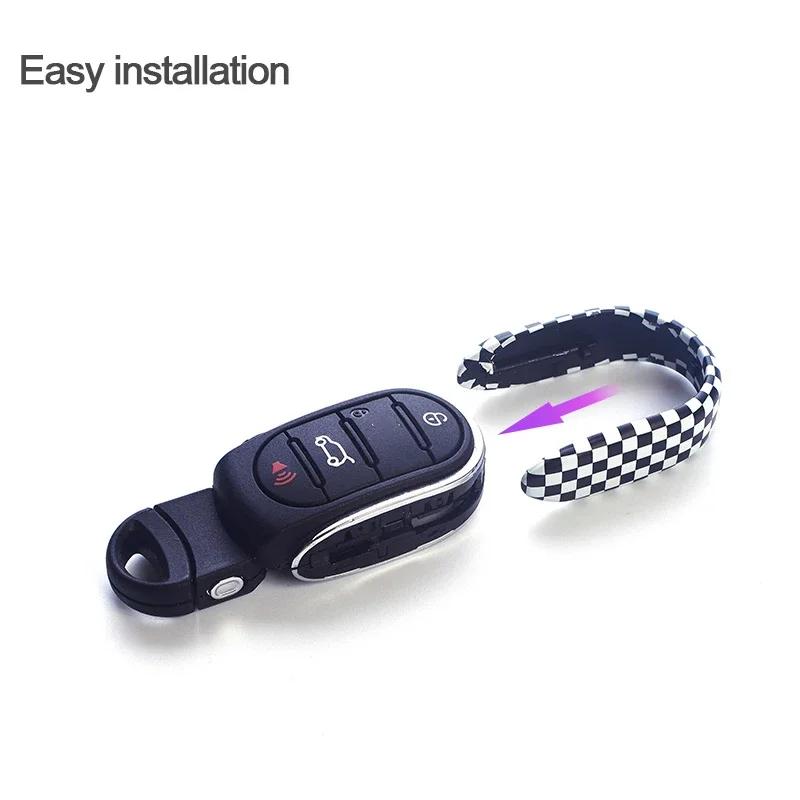 Car Keycase Key Chain With Tool For Mini Cooper F55 F56 F57 F54 F60 Alloy Material Car Key Cover For Mini Cooper Key Accessorie