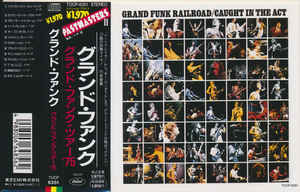 CD GRAND FUNK RAILROAD Caught In The Act TOCP6351 CAPITOL 1990 Япония ObiRock Б/у